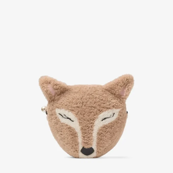 Soft Fox Mini Bag Toffee Shearling Fox Mini Bag