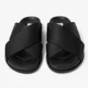 Sol Slide Black Vachetta Leather Slides