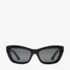 Solene Black Havana Cat Eye Sunglasses