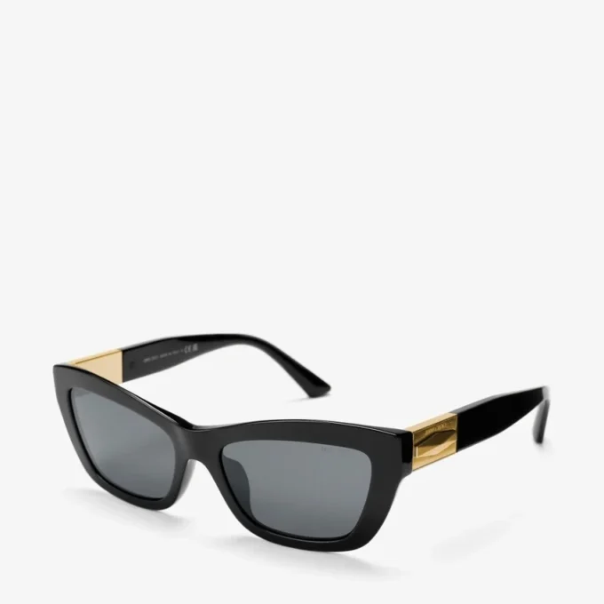 Solene Black Havana Cat Eye Sunglasses