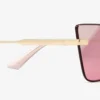 Soraya Pale Gold Cat Eye Sunglasses