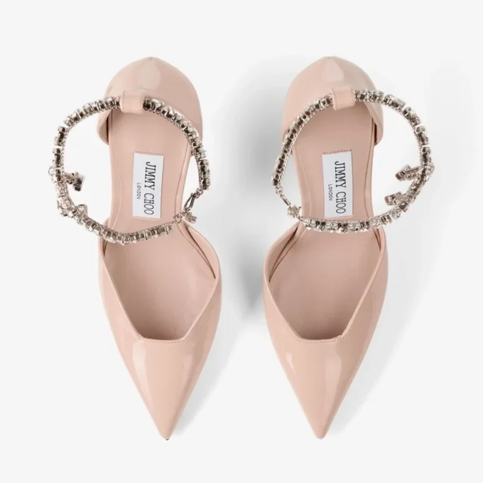 Stevie 100 Macaron Patent Leather Pumps