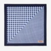 Sula Bandana Marine Mix Gingham Print Cotton Bandana