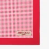 Sula Bandana Ruby Red Mix Gingham Print Cotton Bandana