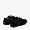 Sunny F Black Leather Mix and Jimmy Choo Lace Low Top Trainers