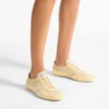 Sunny F Corn Leather Mix and Jimmy Choo Lace Low Top Trainers