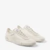 Sunny F Latte Leather Mix and Jimmy Choo Lace Low Top Trainers