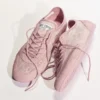 Sunny F Rose Leather Mix and Jimmy Choo Lace Low Top Trainers