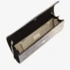 Sweetie Black and Champagne DéGradé Glitter Acrylic Clutch Bag