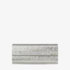 Sweetie Champagne Coarse Glitter Acrylic Clutch Bag