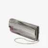 Sweetie Grey Mix Marble Effect Acrylic Clutch Bag
