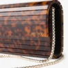 Sweetie Tortoiseshell Acrylic Clutch Bag