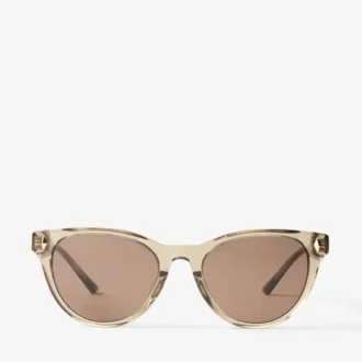 Trace Brown Transparent Pantos Sunglasses