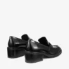 Tylor 60 Black Spazzolato Platform Loafers