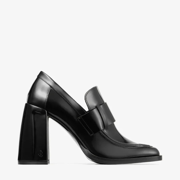 Tylor 95 Black Soft Spazzolato Pumps