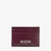 Umika Garnet Leather Card Holder