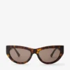 Vale Brown Havana Cat Eye Sunglasses