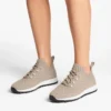 Veles Stone Textured Knit Trainers