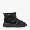 Xan Black Nappa Leather Boots
