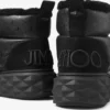 Xan Black Nappa Leather Boots