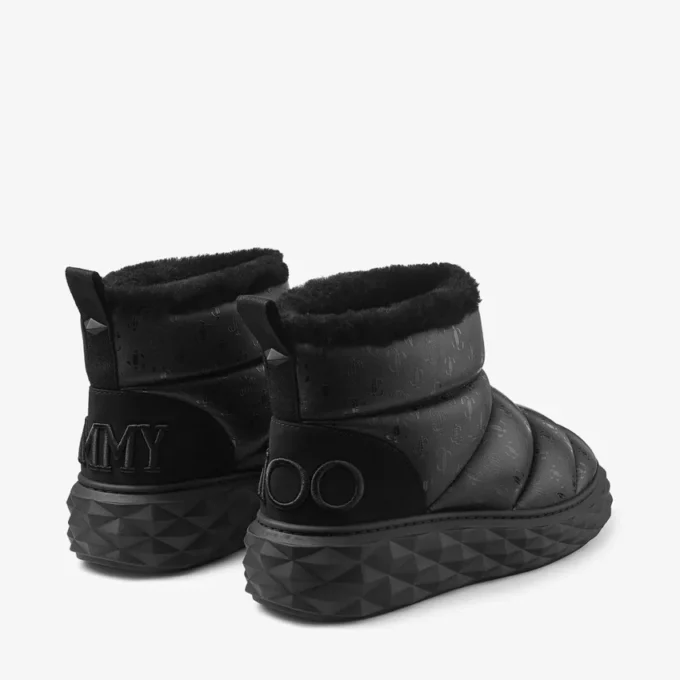 Xan Black Nappa Leather Boots