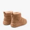 Xan Toffee Suede Ankle Boots with Shearling